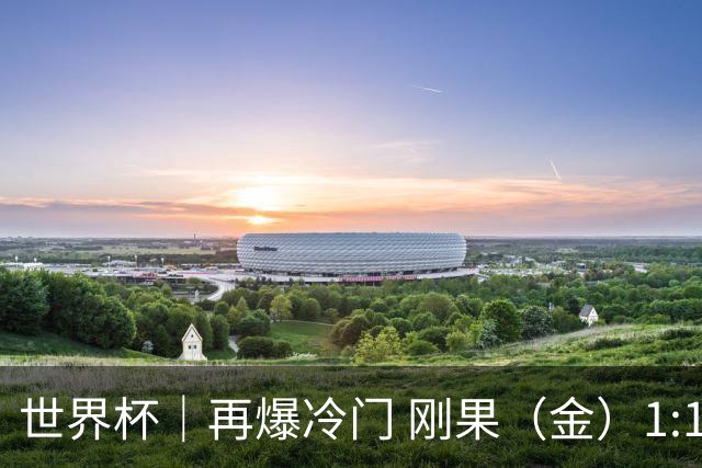世界杯｜再爆冷门 刚果（金）1:1逼平葡萄牙